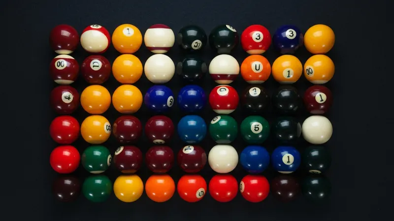 Balles de billard : différences entre les types