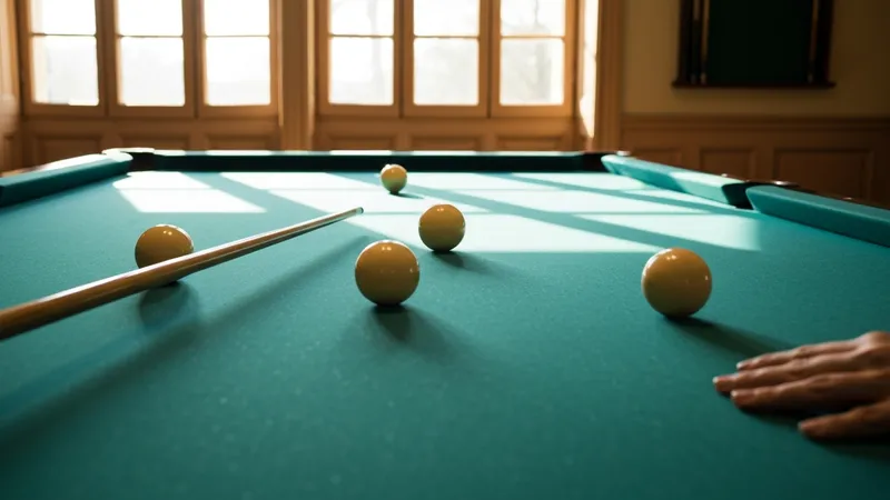 Billard français : techniques de jeu avancées