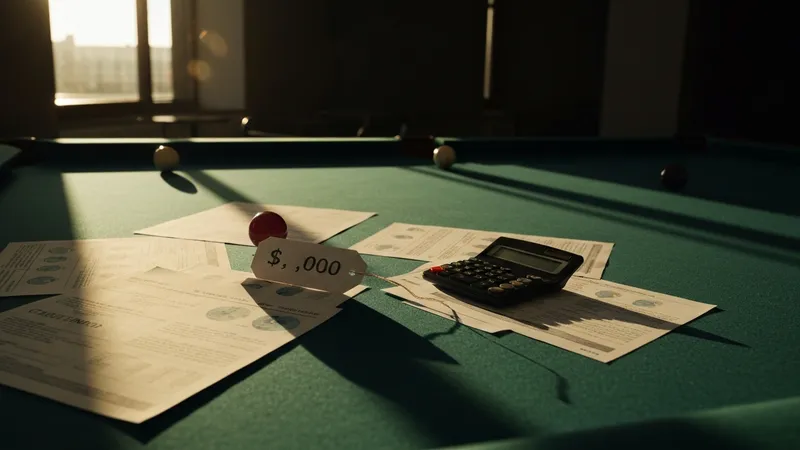 Coût d'une table de billard : budget à prévoir