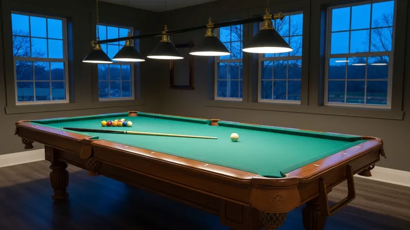 Table de billard américaine : caractéristiques et avantages