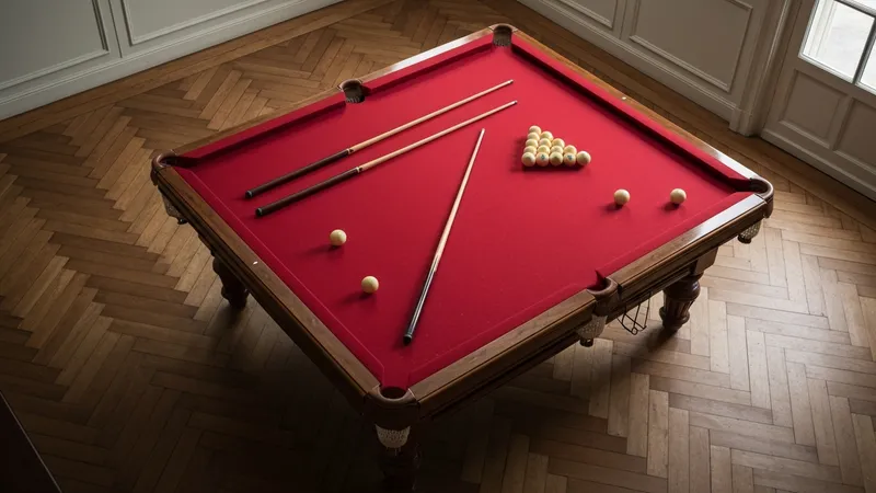 Table de billard française : ce qui la rend unique